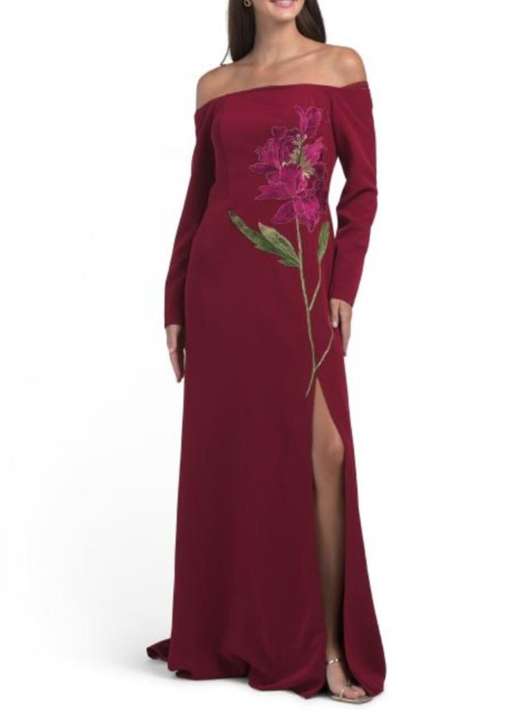 Rene By Rene Ruiz Off The Shoulder Long Dress
